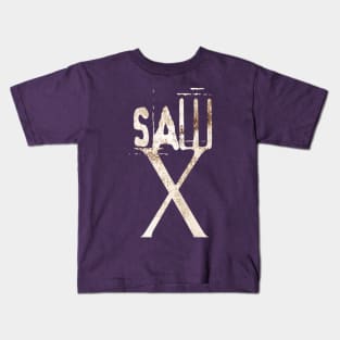 SAW X ( saw 10 ) I Want To Play A Game movie billy puppet Kids T-Shirt